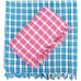CHECKS COTTON TOWELS PACK OF 2 / BEST QUALITY DAILY USE TOWELS