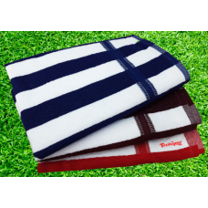 Large Size Linning Stripes Pure Cotton Bath/Beach Towels Pack Of 3 Pieces 