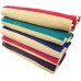 LARGE SIZE COTTON STRIPED BATH TOWELS PACK OF 2