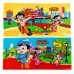 CHOOTA BHEEM PACK OF 2 CARTOON TOWELS FOR KIDS IN PURE COTTON 