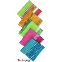 MULTI COLOR PRESENTATION HAND TOWELS IN TURKISH COTTON PACK OF 5