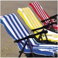 BATH TOWELS  IN COTTON / LINING BEACH TOWEL SET OF 2