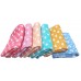 COTTON SUPER ABSORBENT HAND TOWEL / NAPKINS SET IN BRIGHT COLORS   - PACK OF 6