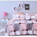 Geomatrical Designer Soft Bedsheets With 2 Pillow Covers Set For Double Bed - Pack Of 1