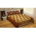 RED COLOR PREMIUM CHENILLE KING SIZE REVERSIBLE BED SHEET - PACK OF 1 