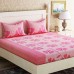 POLYCOTTON FLORAL DOUBLE BEDSHEET WITH 2 PILLOW COVERS PACK OF 1 