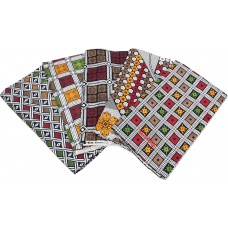 Rangoli Prints Designer Pure Cotton Bed-sheets With 2 Pillow Covers For Double Bed - Pack of 1