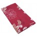 Floral 5D Reactive Printed Soft Glace Cotton Double Bedsheet With 2 Pillow Covers Set 