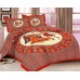 Traditional Design Rajasthani Prints Cotton Bedsheet With 2 Pillow Covers For Double Bed 