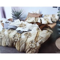 Latest Design luxury Cotton Bedsheet With Pillow Covers For Double Bed - 10X10 Feet