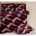 GLACE COTTON MULTI COLOURED BEDSHEET WITH 2 PILLOW COVERS SET FOR DOUBLE BED 