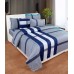 Luxury Cotton Abstract Designer Besheet With 2 Matching Pillow Covers Set For Double Bed 