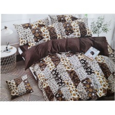 Floral Designer Soft Cotton Premium Bedsheet With 2 Pillow Covers For Double Bed