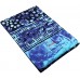 Tie Dye Pattern Pure Cotton Bedsheet With 2 Pillow Covers For Single Bed - Pack Of 1 