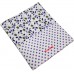 DOTTED FLORAL PRINT IN SOFT  COTTON SINGLE BEDSHEET WITH 2 PILLOW COVERS SET 