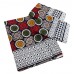 Traditional Block Prints Pure Cotton Bedsheet With 2 Pillow Covers Set For Single Bed