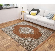 Chennile Large Size Carpet Premium Quality  Rug Foldable 6 * 9 - Pack of 1