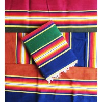 Special Cotton Linning  Solapur Carpet / Satranji / Bhavani carpet in Multicolours
