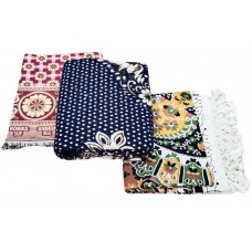 Economical Chaddar Bedsheet And Chenille Galicha Combo Set Pack Of 3 Pieces 