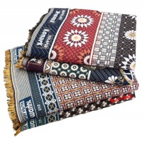 Pure Cotton Solapur Authentic Designer Large And Regular Size 4 Pieces Combo Chaddar/Blanket Set