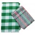 SOLAPURI BEST QUALITY CHADDAR AND CHEKS COTTON SINGLE BEDSHEET - PACK OF 2