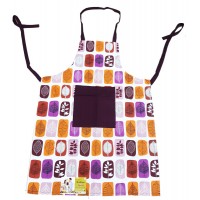 Cotton Kitchen Apron with Front Pocket -Pack of 2