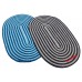 Round Pattern Cotton Reversible Door Mats For Office/Home Pack Of 2