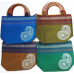 COTTON TRADITIONAL MAHARASHTRA KHAN  MULTI COLOR PURSES FOR GIRLS AND WOMEN-  PACK OF 3