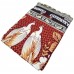 HEAVY QUALITY COTTON DOUBLE PETTI  DESIGNER FLORAL PATTERN COLORFUL CHADDAR / BLANKET  - PACK OF 1