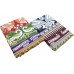 JAQUARD COLORFUL SOLAPUR CHADDAR COTTON BLANKETS  IN PEACOCK DESIGN - PACK OF 2 
